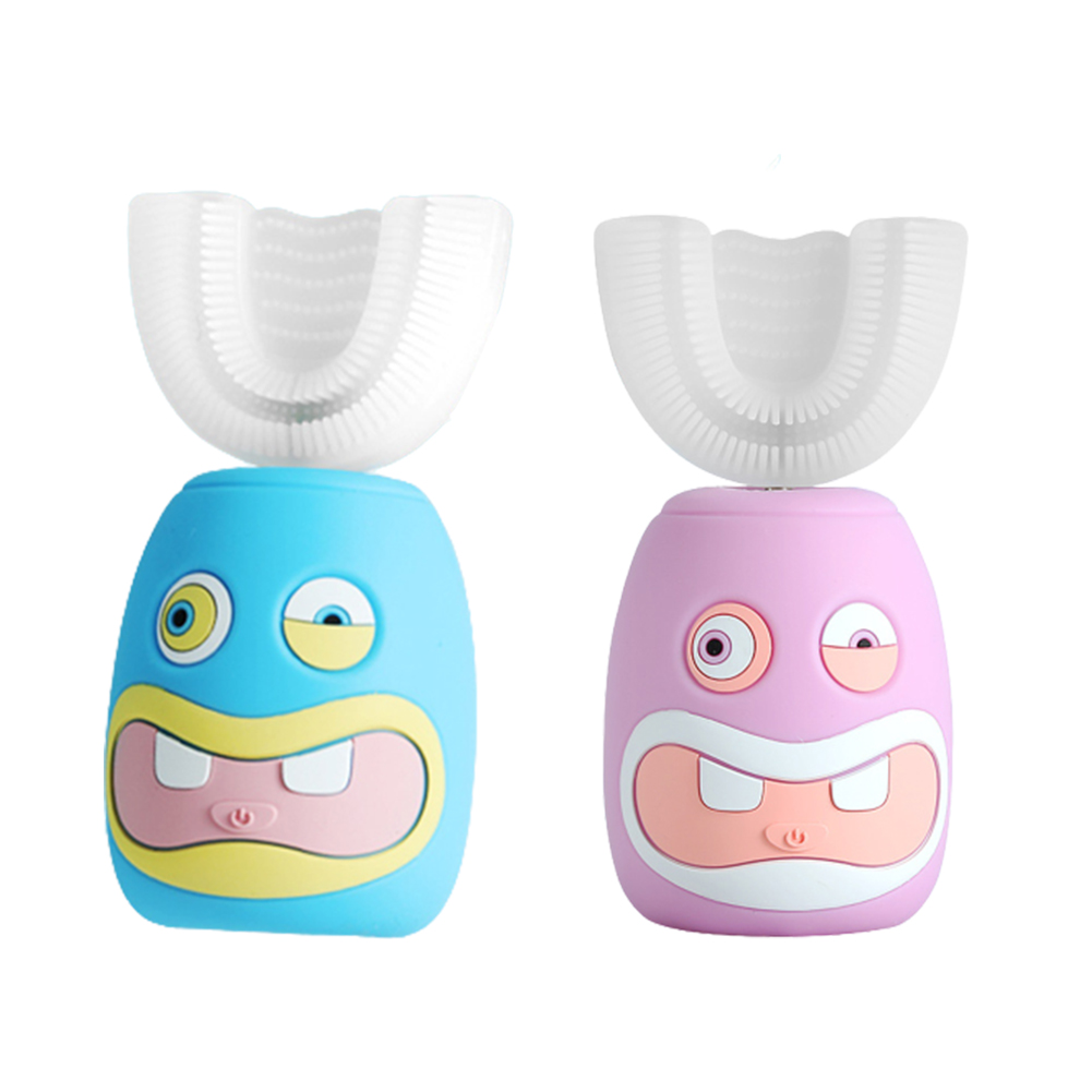

Kids Electric Smart Voice Toothbrush U Shape Ultrasonic Teeth Clean Brush, 501 Original