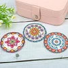 3pcs DIY Datura Diamond Painting Makeup Mirror Portable Kits