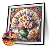 Diamond Painting -DIY Round Drill Flower(40x40cm)