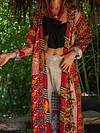 Color Cardigan Coat