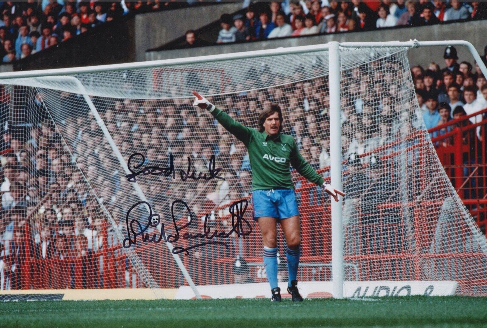 PHIL PARKES HAND SIGNED 12X8 Photo Poster painting WEST HAM UNITED AUTOGRAPH FOOTBALL 1