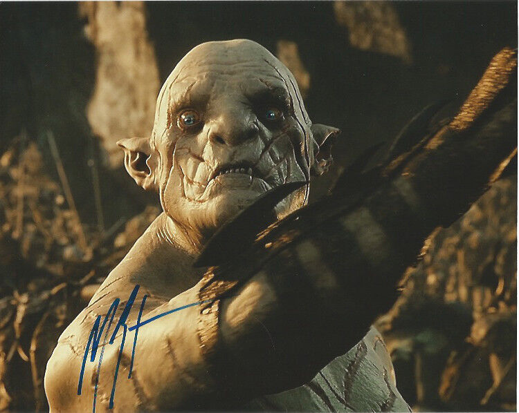 Hobbit Manu Bennett Autographed Signed 8x10 Photo Poster painting COA w/proof