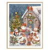 Christmas Eve Rabbit-11CT Stamped Cross Stitch 55*70cm/21.65*27.56in(Big Size) tapestrymarket