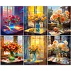 (Multi-Style)Windowsill Flowers-Paint by Numbers Acrylic Painting 40*50CM