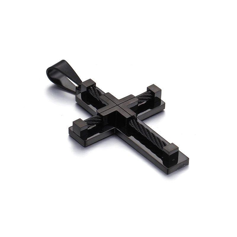 1 Piece Titanium Steel Plating Pendant