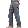 Men's Multi-pocket Tactical Waterproof Hiking CargoPants by Inlyline