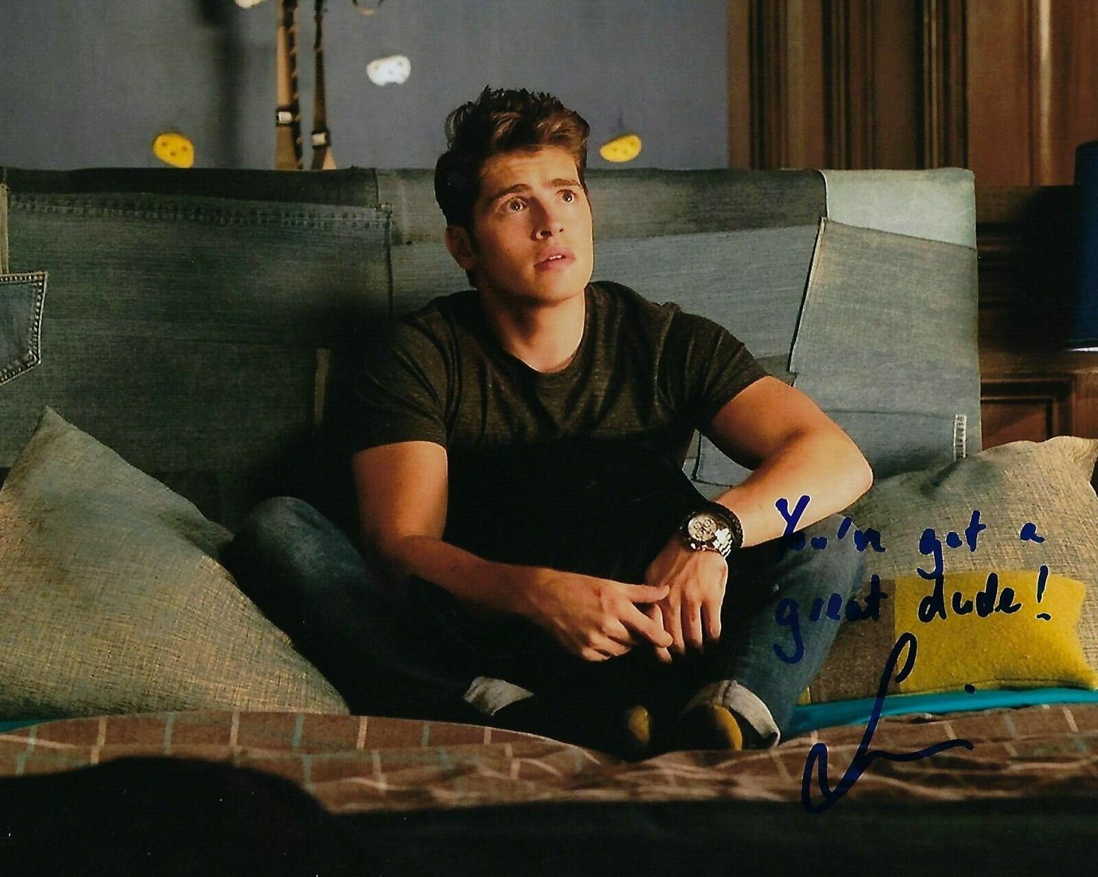 GFA Runaways Chase Stein * GREGG SULKIN * Signed 8x10 Photo Poster painting G2 COA