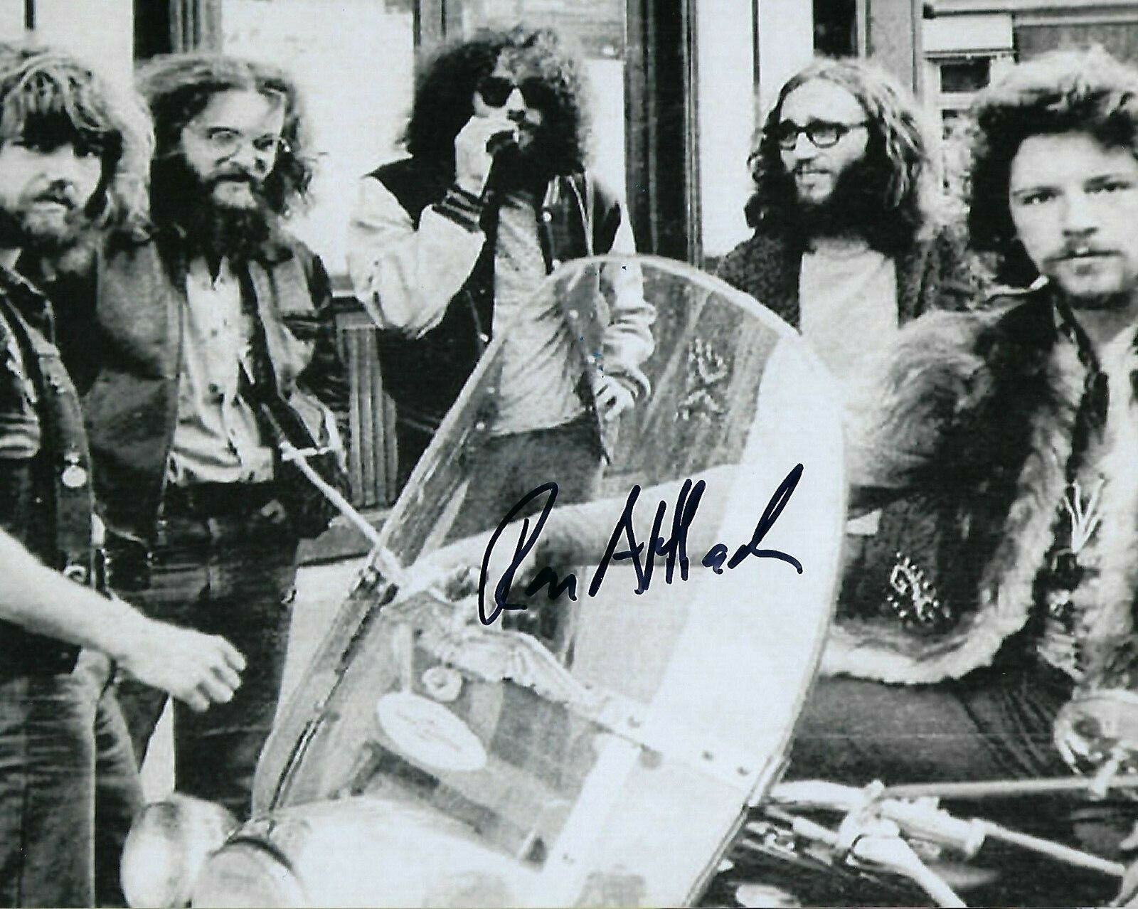 GFA King Harvest Band * RON ALTBACH * Signed 8x10 Photo Poster painting R6 COA