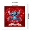 Red Heart Stitch-11CT Stamped Cross Stitch 40*40cm/15.75*15.75in