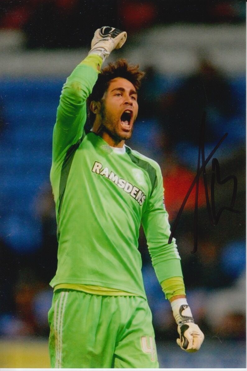 MIDDLESBROUGH HAND SIGNED TOMAS MEJIAS 6X4 Photo Poster painting 2.