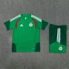 Algeria 26-27 Short-sleeve Tracksuit  Green Chandal  