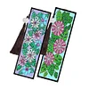2pcs Creative DIY Diamond Painting Bookmark Special Leather Tassel Kits