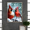 Diamond Painting-DIY Full Round Drill Cardinal