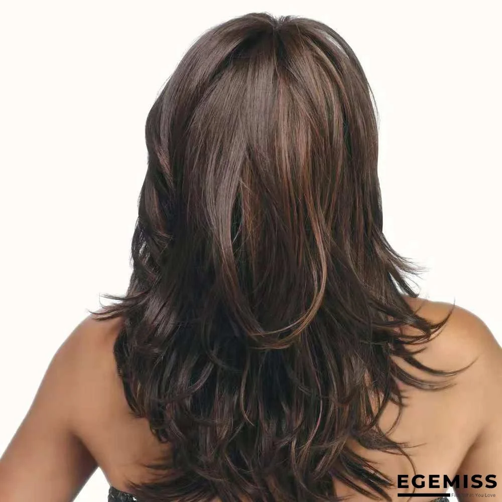 Color Mixing Layer Chemical Fiber Headgear Wig | EGEMISS