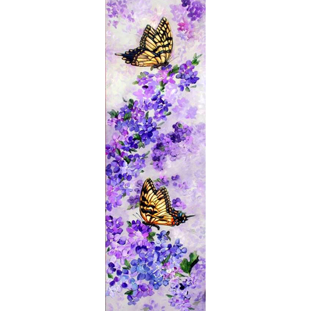 

Butterfly - Round Drill Diamond Painting - 25*75CM (Big Size), 501 Original