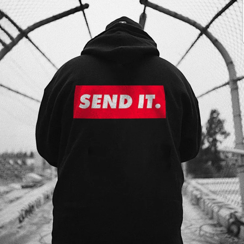 Send It Print Men’s Hoodie