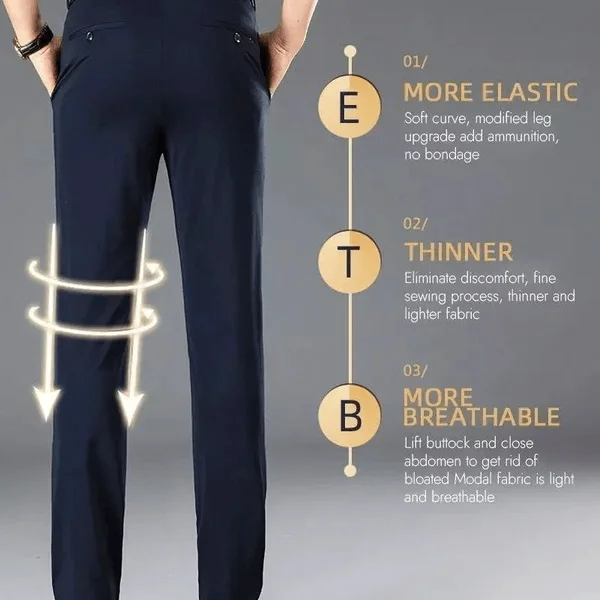 High Elasticity Men's Classic Pants