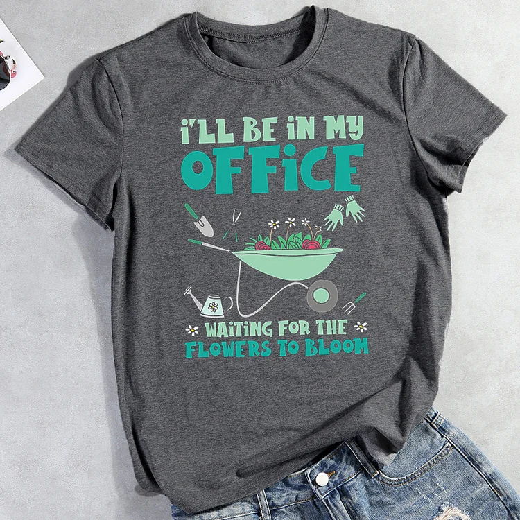 ANB - I'll Be In My Office Gardener Gardening T-Shirt-012349