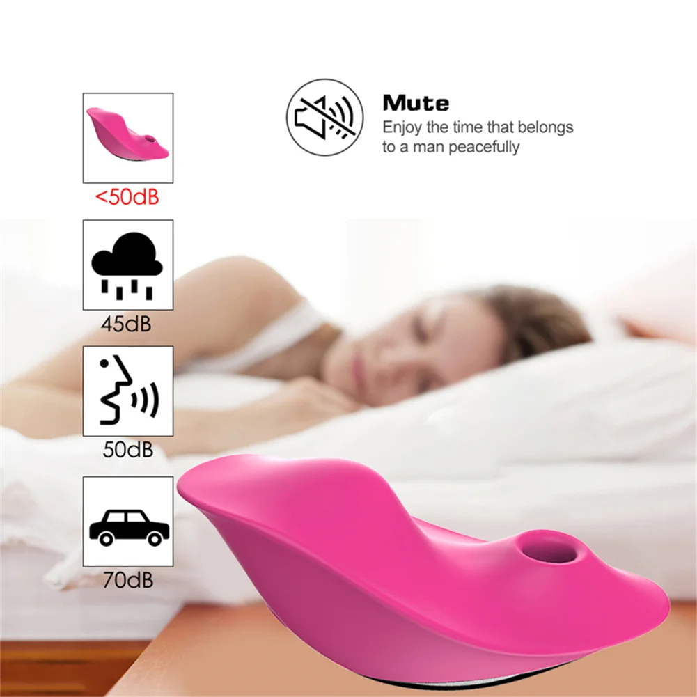 Suqio – App Remote Control Wearable Hands-Free Panty Vibrator with Clitoral Suction for Discreet