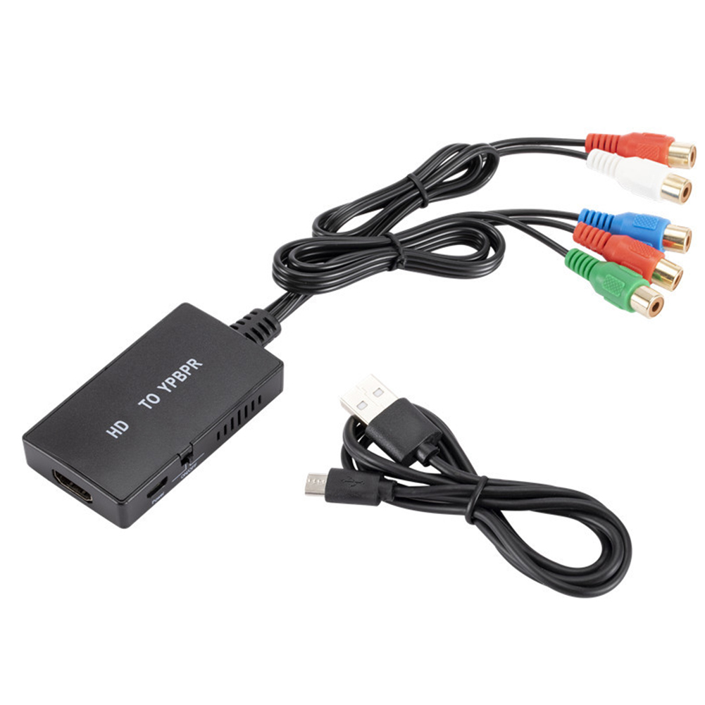 

HDMI-Compatible to YPbPr Converter TV Video DVD Player for PS4 P5 Adapter, 501 Original