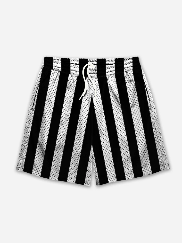 Serpent Pillar Anime Mesh Shorts