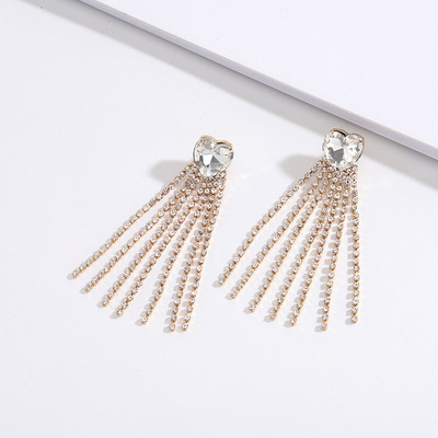 Fashion Gemstone Long Earrings | Oxredo Shop Ramadan Sale