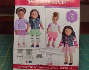 Pornhint Simplicity S0173 Pattern American Girl 18 inch doll clothes , UNCUT, 4 outfits,