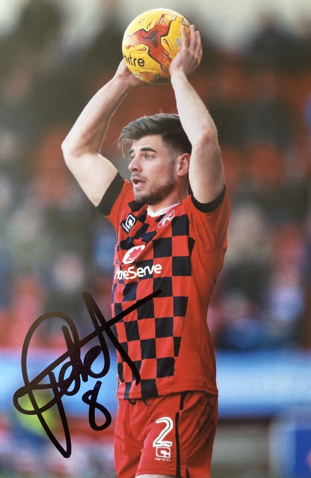 Joe Edwards Genuine Hand Signed Walsall 6X4 Photo Poster painting