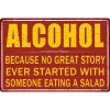 Alcohol - Metal Tin Signs(8*12Inch/12*16Inch) - Bar