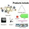 DIY Diamond Painting Special Shaped Art Clock Kits(Leap)