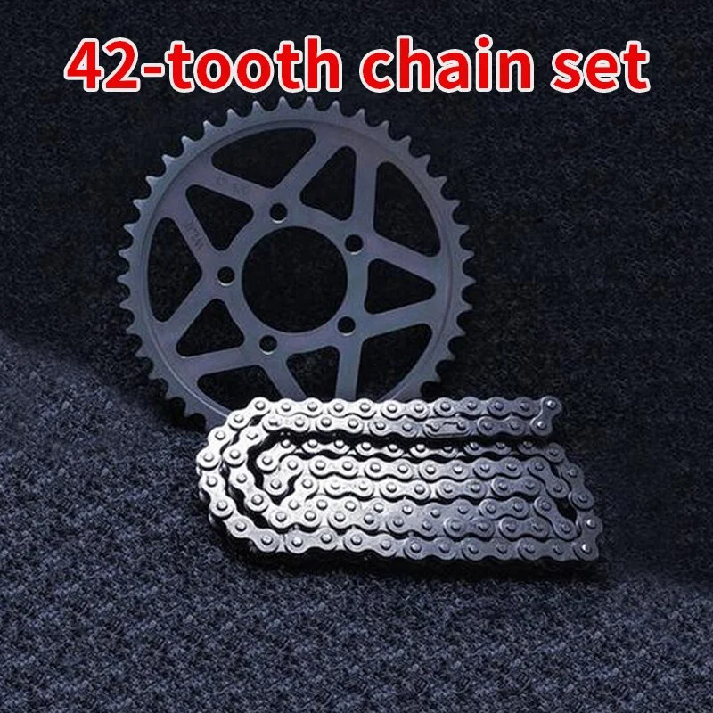 For SURRON Chain 42-tooth Chainring 102-section High-speed Suit Non-oil Seal Light Bee X Motorcycle SUR-RON Original Accessories