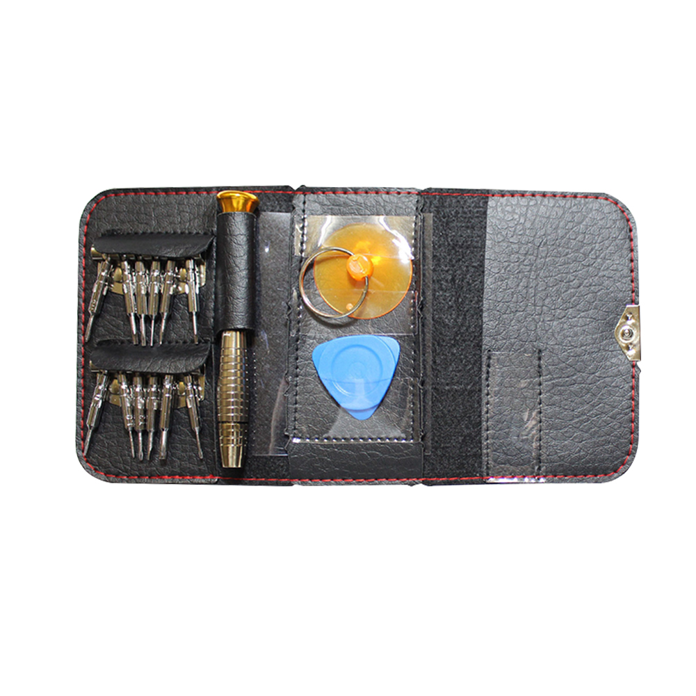 

15 in 1 Multi-Function Leather Case Manual Screwdriver Bit Combination Set, 501 Original