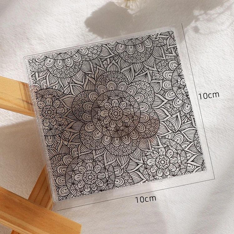 JOURNALSAY Transparent Flowers Plants Girls Silicone Stamps DIY Journal Material Scrapbooking