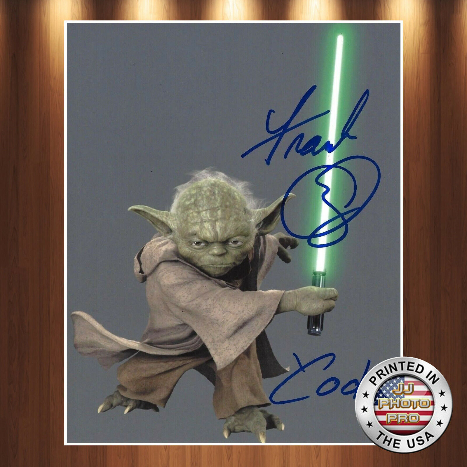 Frank Oz Yoda Autographed Signed 8x10 Photo Poster painting (Star Wars) REPRINT