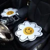 Smile Sunflower Car Cushion Ice Silk Seat Cover Cushion