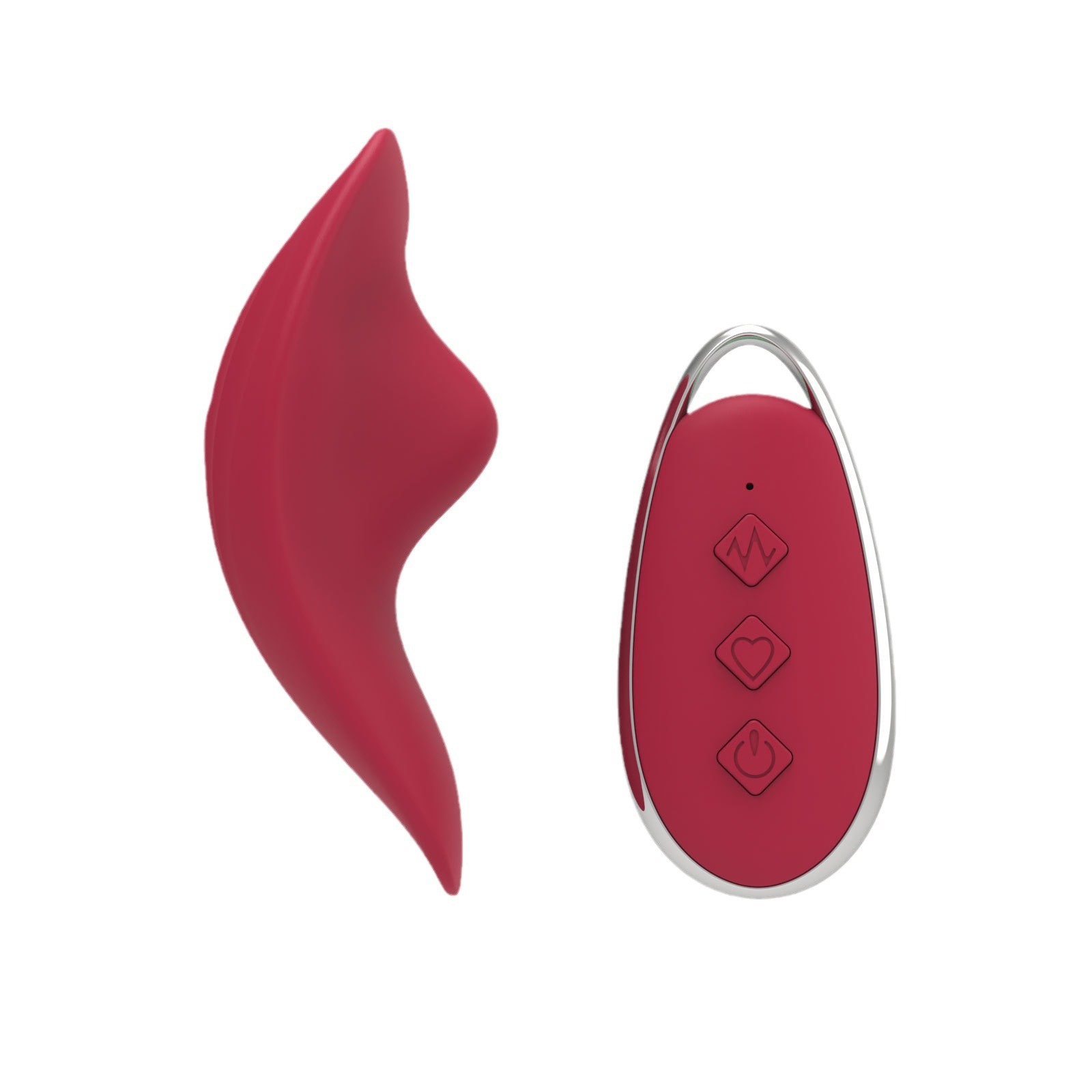 Invisible Wearable Panty Vibrator Wireless Remote Control - Rose Toy