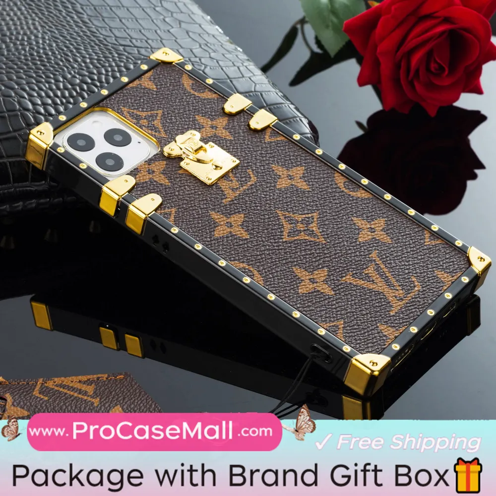 Classic Louis Vuitton Catwalk Crossbody Style Samsung Galaxy Cover Apple iPhone Cnvas Trunk Case