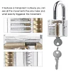 Unlock LockPractice Lock Pick Set Key Extractor Padlock Lockpick Tool