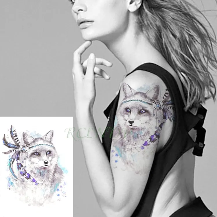 Waterproof Temporary Tattoo Sticker skull sword angel wings broken heart tatto flash tatoo fake tattoos for lady men women