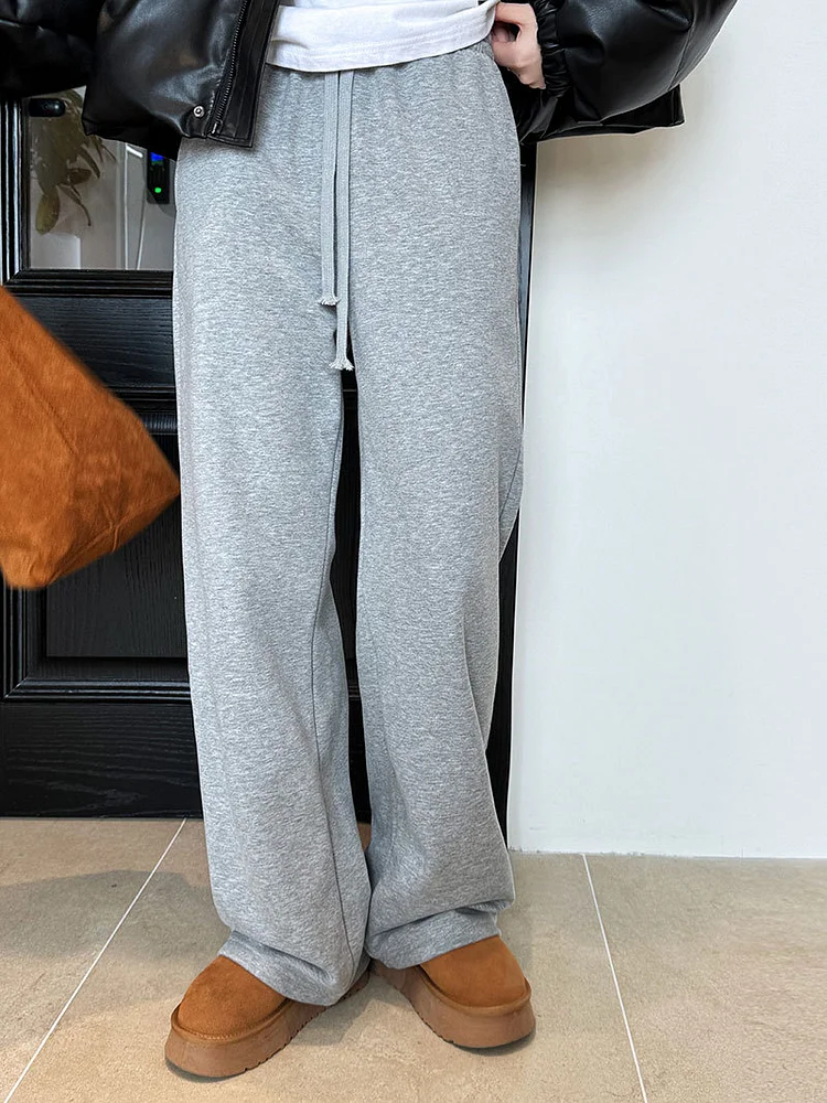 Casual Thickened Drawstring Sweatpants