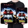 Back To The Future - Vintage Metal Signs - 20*30cm/30*40cm - Movie