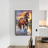 Diamond Painting -DIY Full Round Drill Horse(40*60CM)