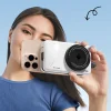 10000 mAh Power Bank Camera 2 in 1 22.5W Super Fast Power Bank CCD Retro Atmosphere