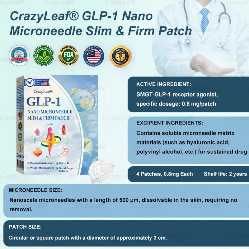 	CrazyLeaf&reg; Sculpting Microneedle Patch