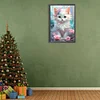Diamond Painting-DIY Full Round Drill Flower Cat(40*60CM）