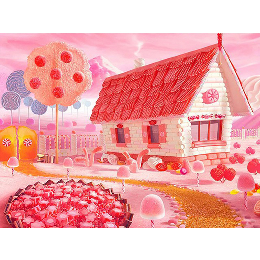 

Candy House - Round Drill Diamond Painting - 50*40CM, 501 Original