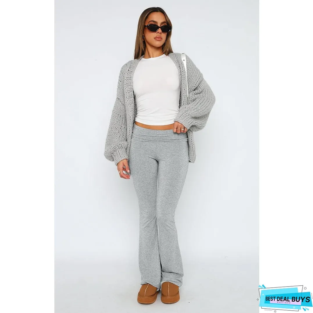 Women's Fashion Comfortable Slim Slimming Back Waist Pants
