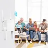WiFi 6 Repeater Extender 1500Mbps Signal Booster Amplifier Dual Band 2.4G/5GHz