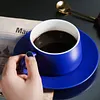 Klein Blue Coffee Cup And Saucer Set Light Luxury Ceramic Cup