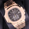 Patek Philippe Nautilus Chronograph 40mm 5980/1R Black Dial